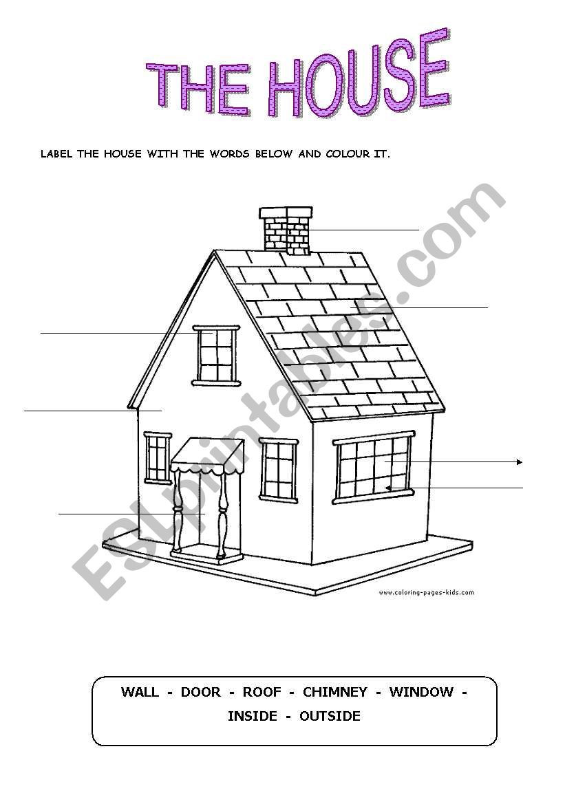 The house worksheet