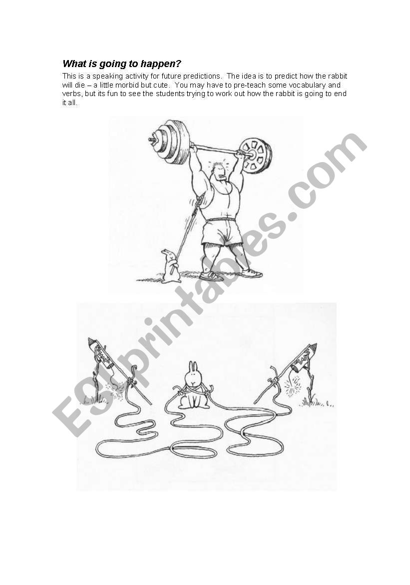 Bunny Suicides worksheet