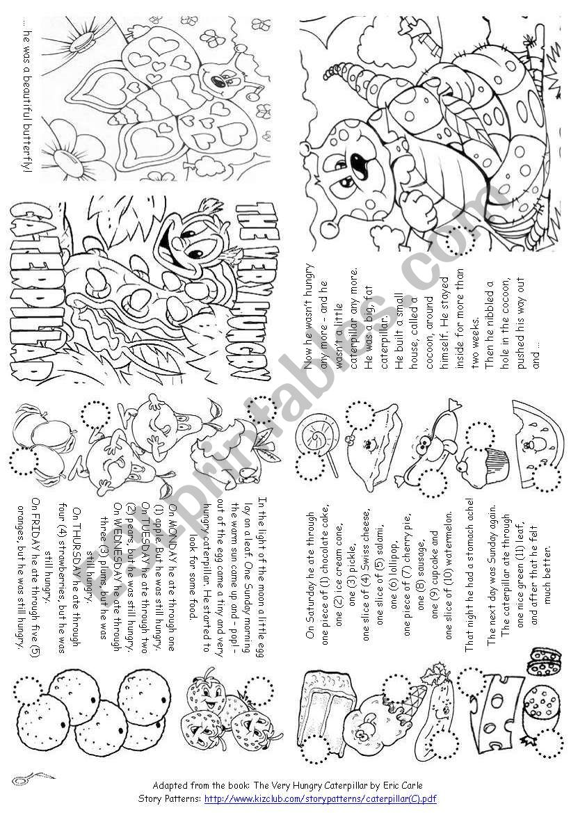 The Very Hungry Caterpillar (Story Mini Book)