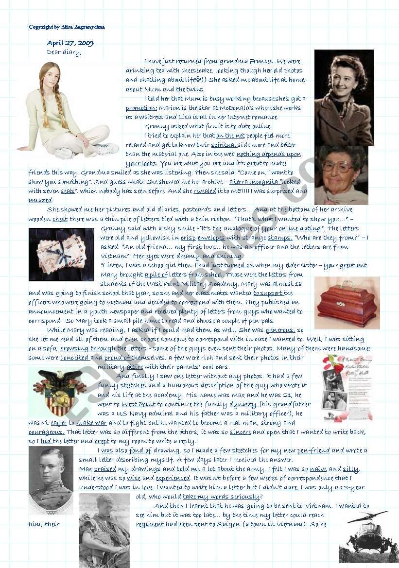 RachelÂ´s Diary - secrets locked with seven seals