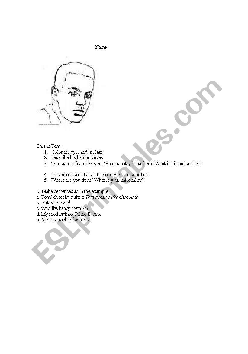 Describing appearance and more
