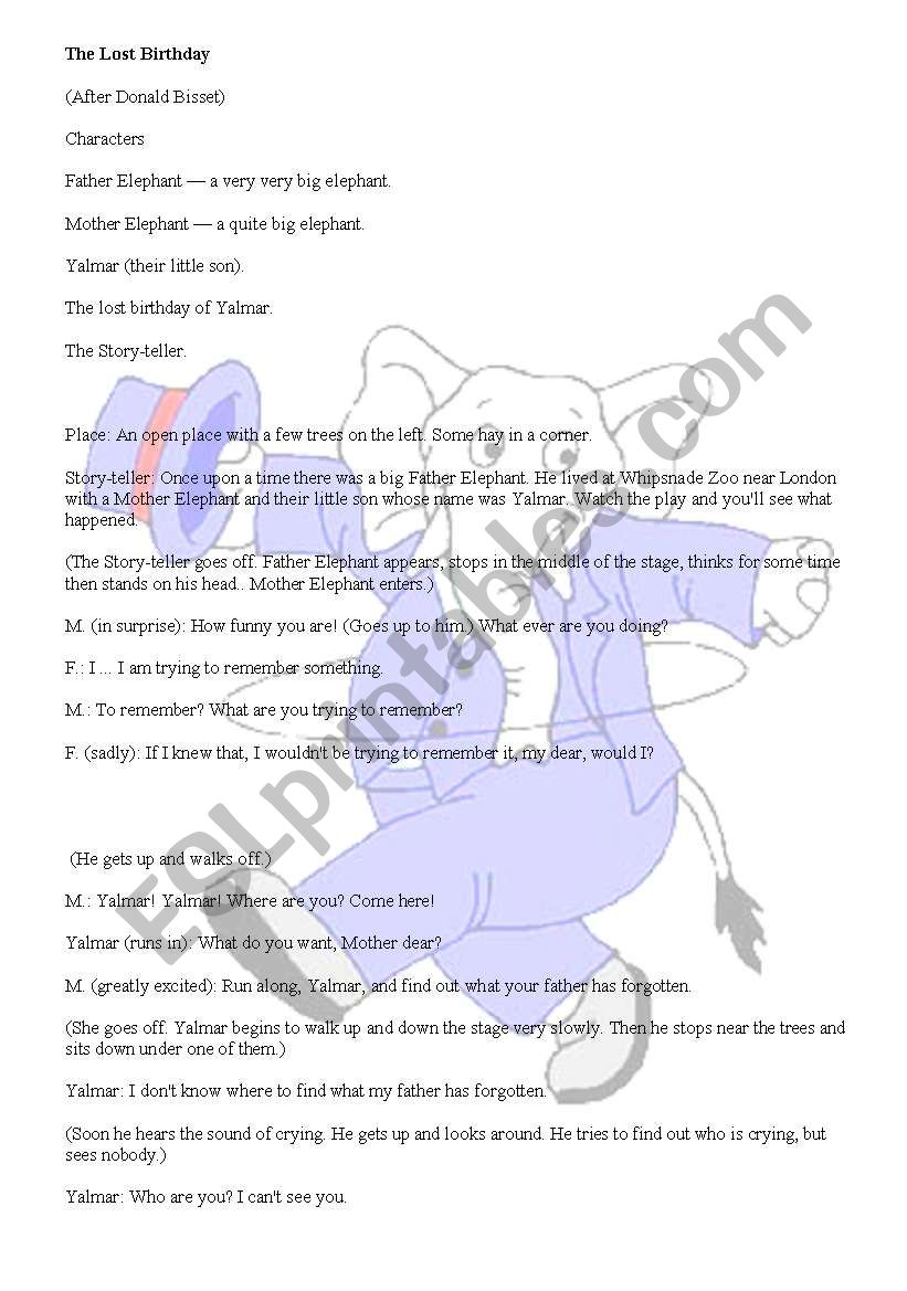In a Fairy Land. Part 2 worksheet