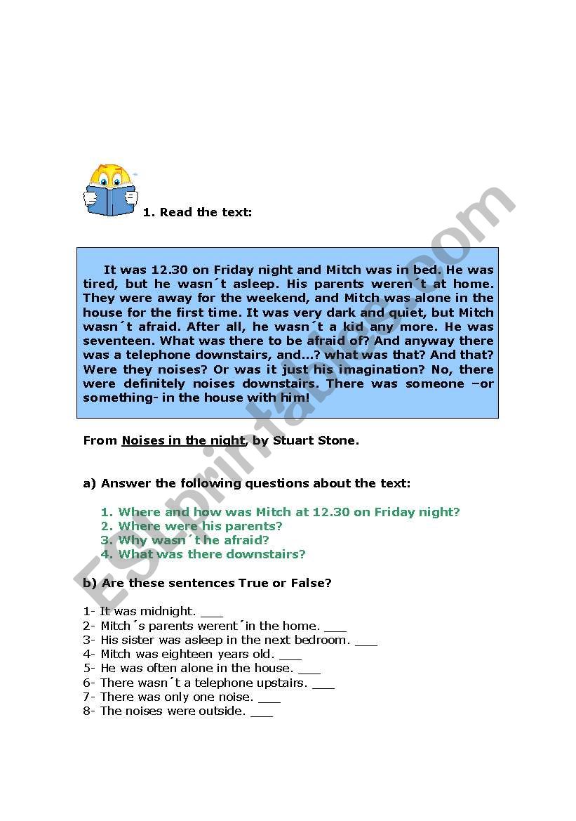 past simple to be worksheet