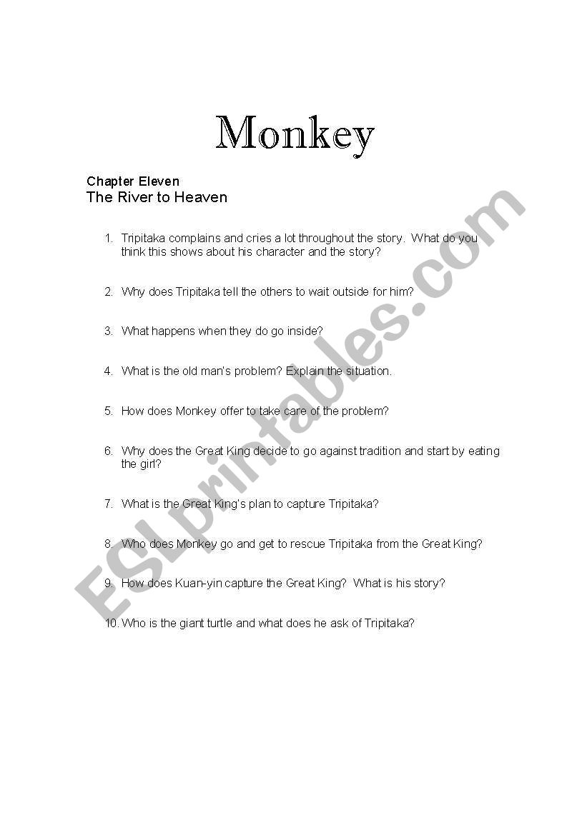 Monkey: Journey to the West Chapters 11