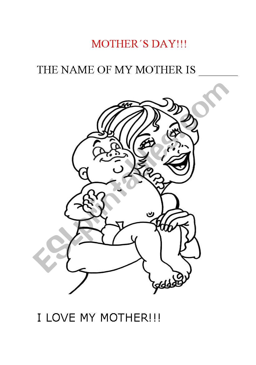 Mother worksheet