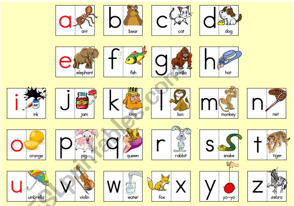 Phonics Board worksheet