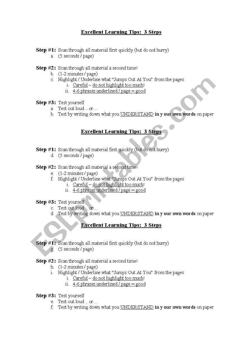 Tips for learning school subjects in a foreign language