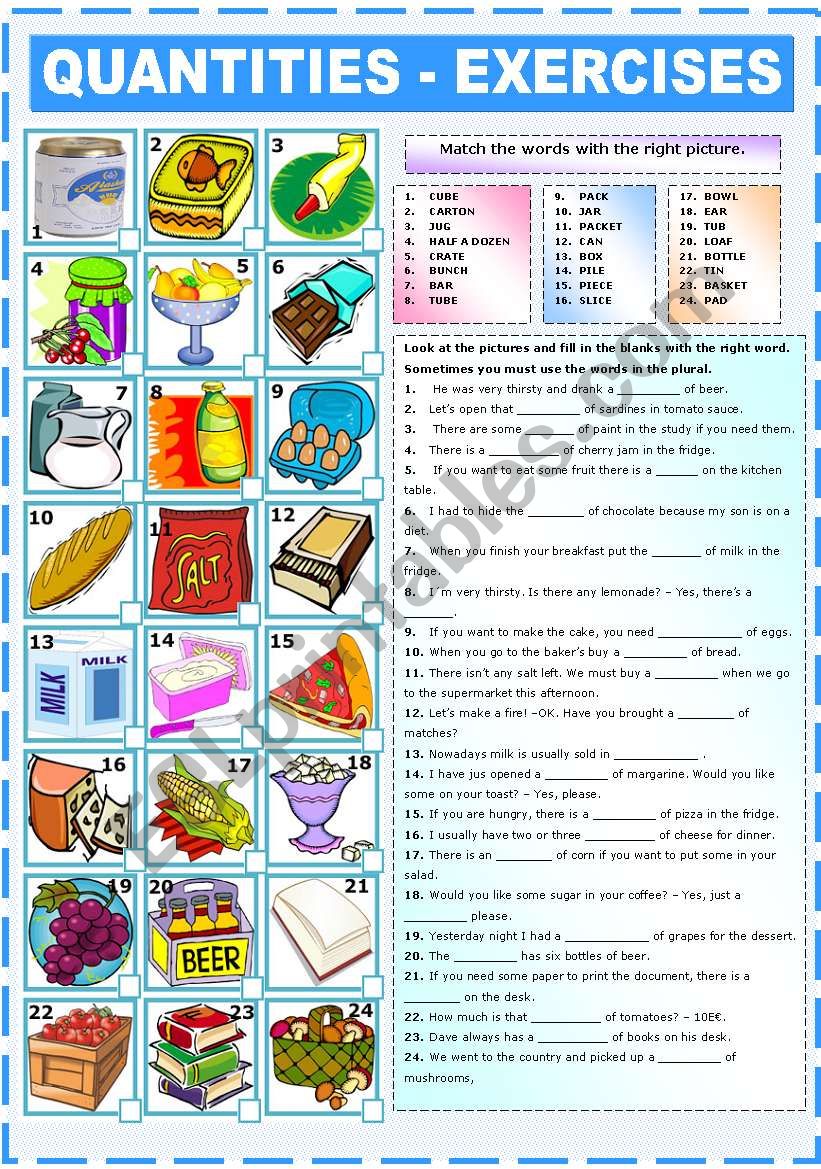 expressions-of-quantity-exercises-esl-worksheet-by-katiana