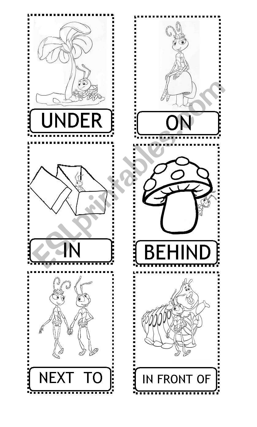 PREPOSITIONS worksheet