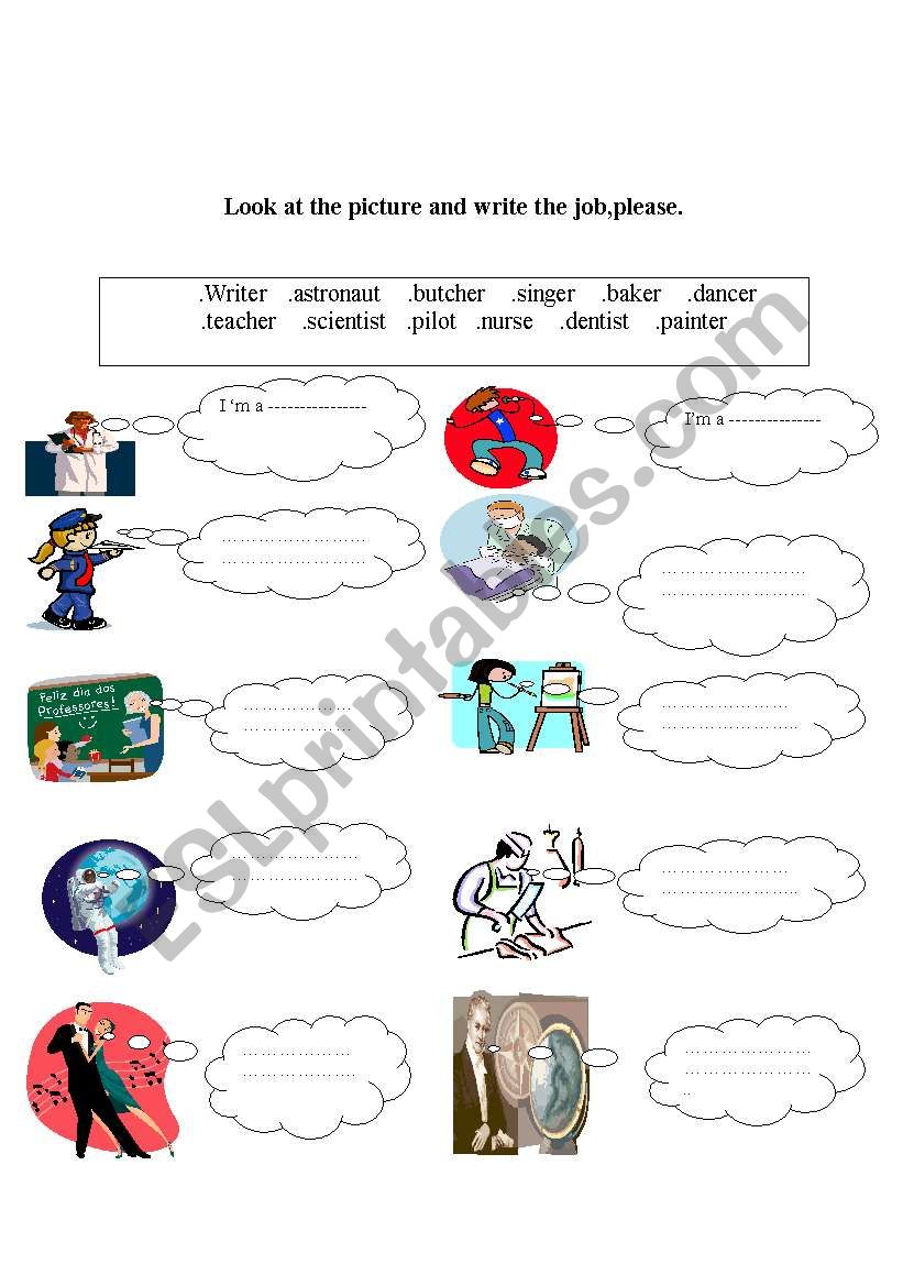 job worksheet