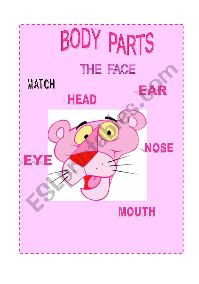 Vocabulary: The Face - (Body Parts)