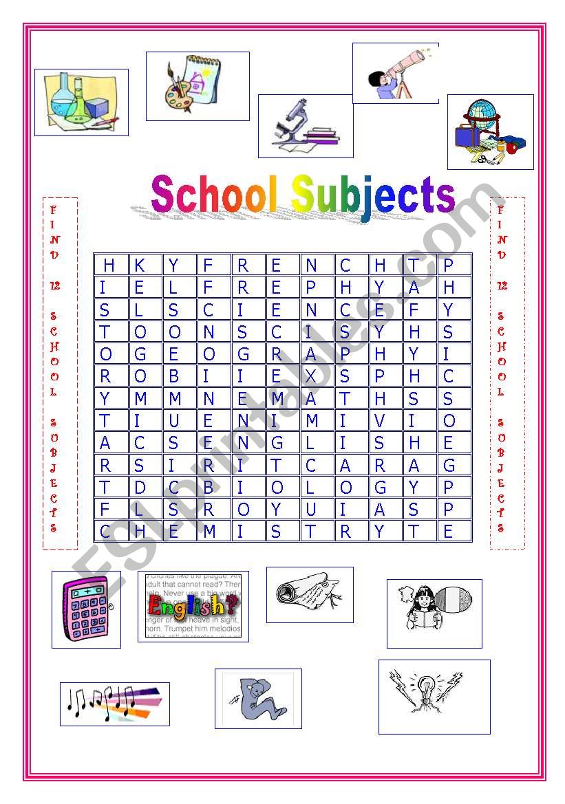 school-subjects-esl-worksheet-by-nines-picado