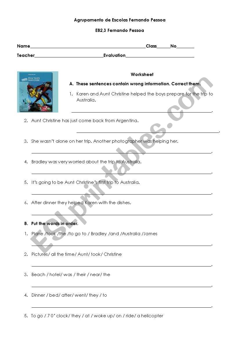 Worksheet worksheet