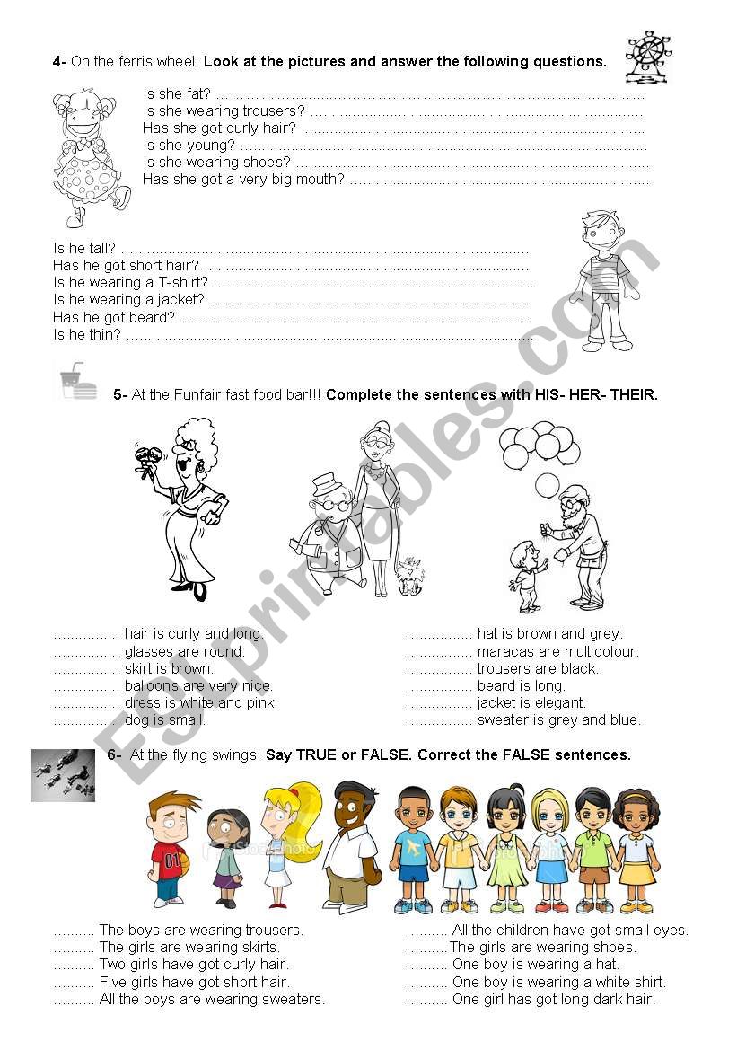 English Test ( II part ) worksheet