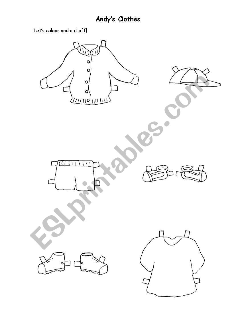 Dress up Worksheet2 (3/3) worksheet