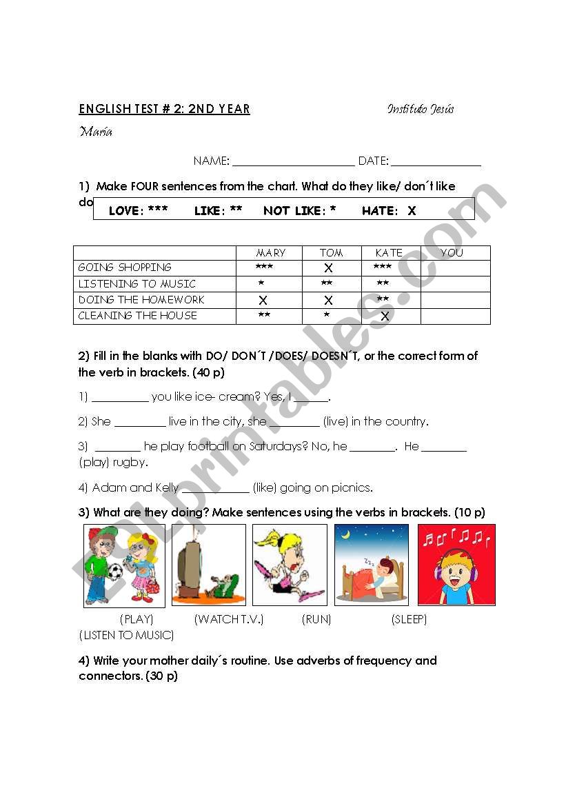 english-worksheets-grammar-test