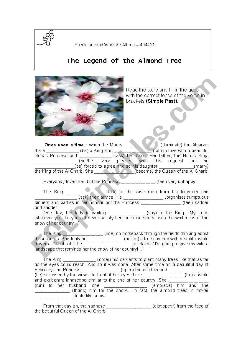 the legend of the almond trees