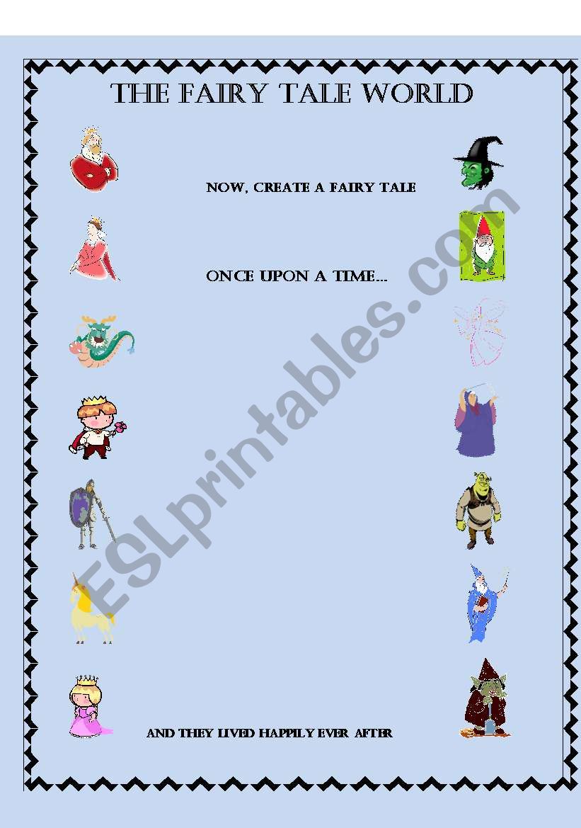 Fairy Tales worksheet