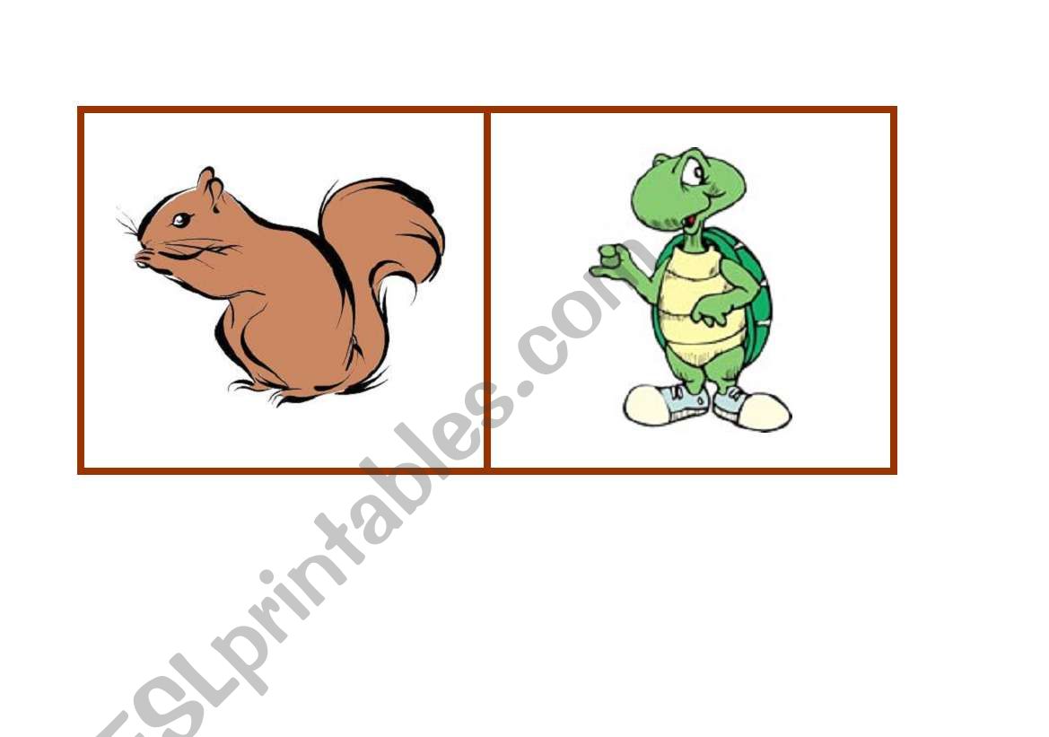 Animal Flashcards worksheet