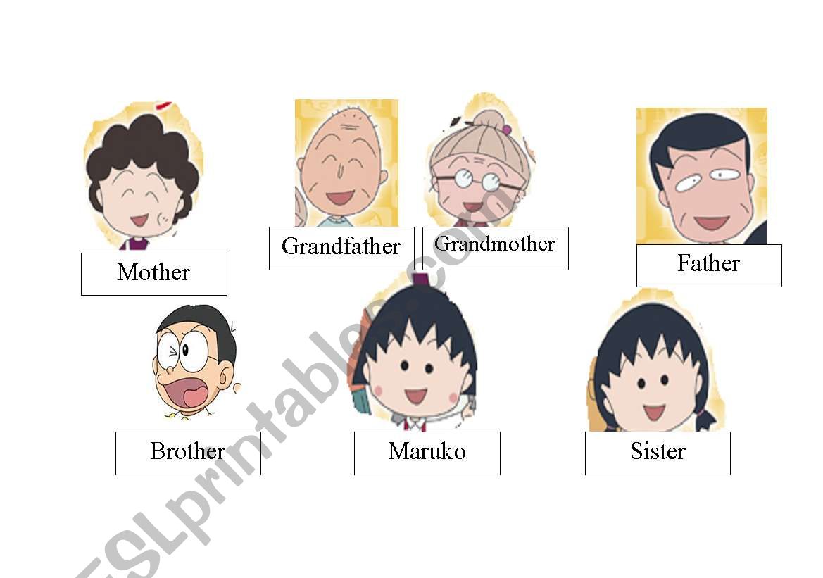 marukos family worksheet