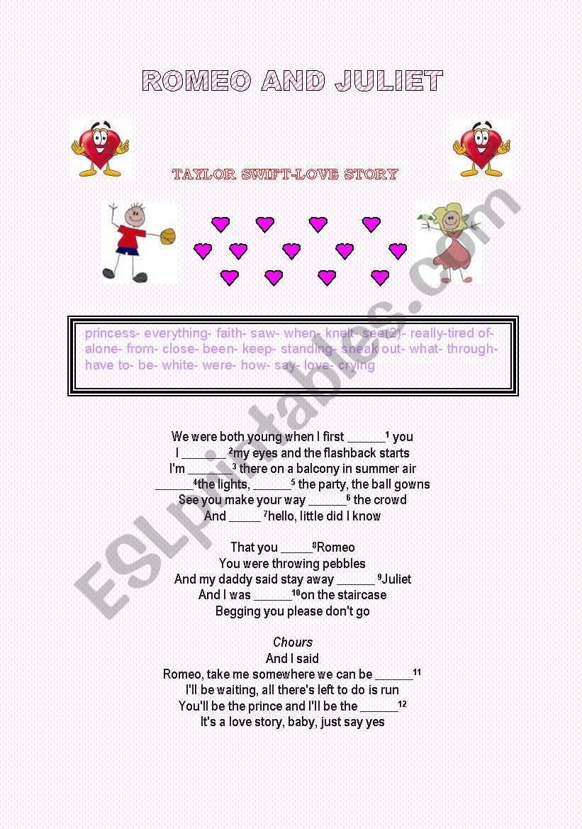 Love Story by Taylor Swift (SONG)