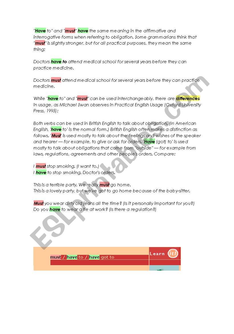 About Noncount Nouns worksheet