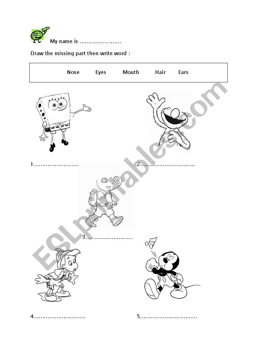 FACE worksheet