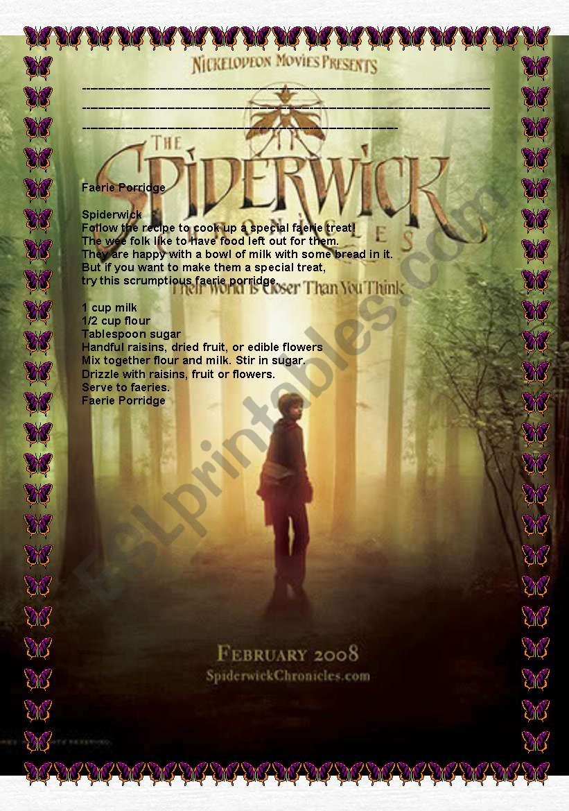 The Spiderwick Chronicles Book 1 Pdf Free Download / The Spiderwick