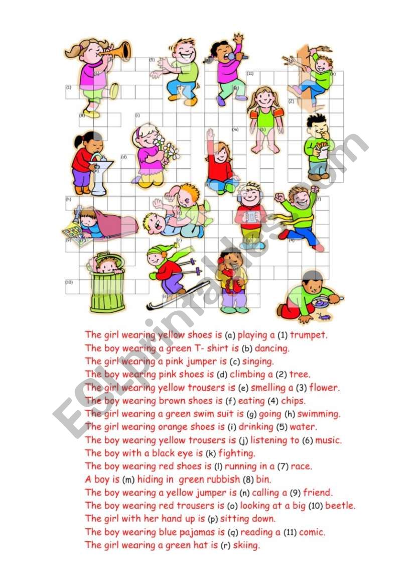 Pres Cont Crossword Clues completed