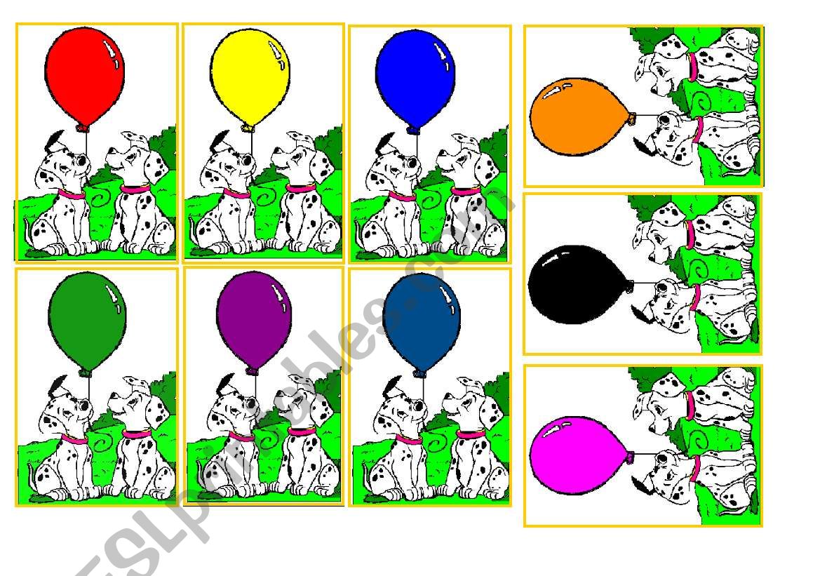 Colours  worksheet