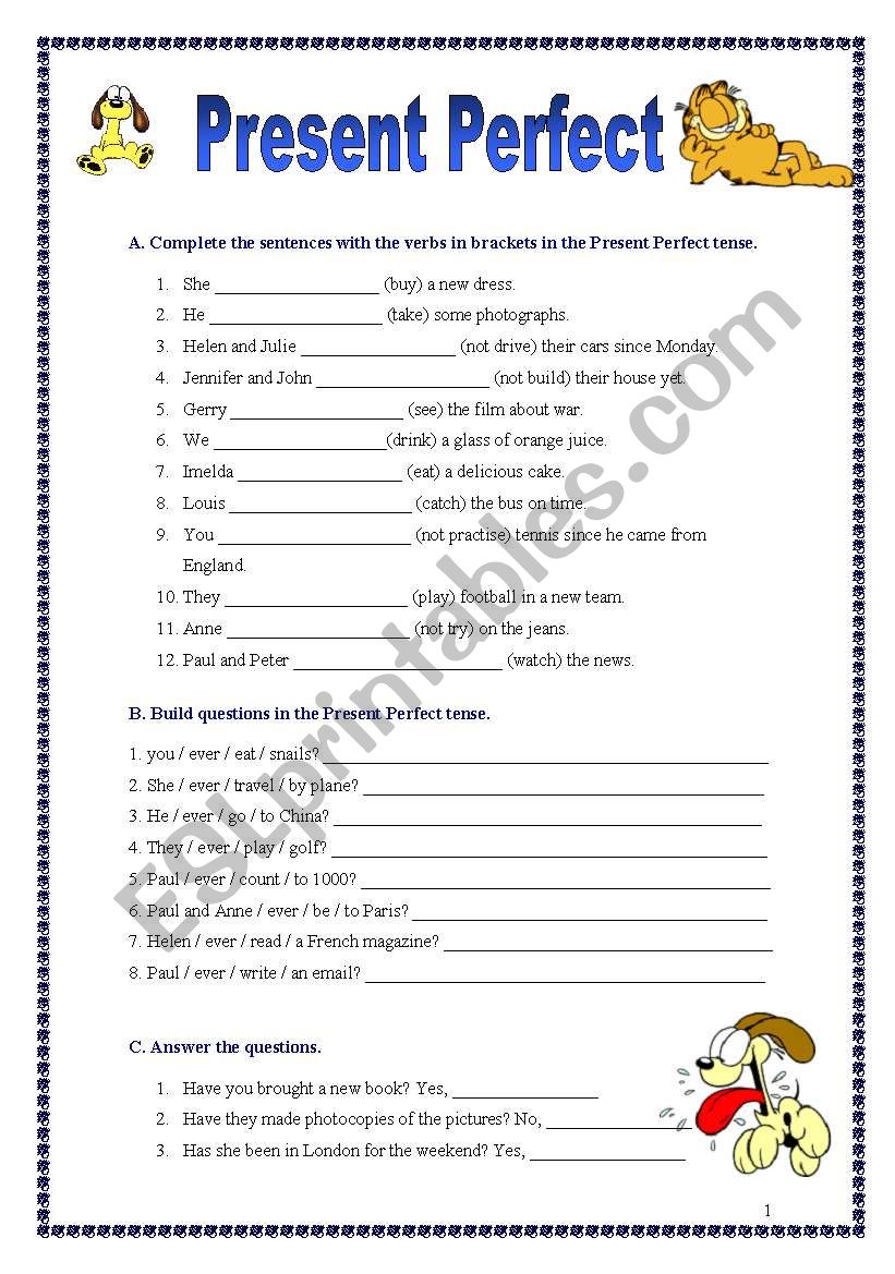 Present perfect tense exercise. Презент Перфект Worksheets. Present perfect упражнения Worksheets. Present perfect упражнения ESL. Present perfect Worksheets 5 класс.