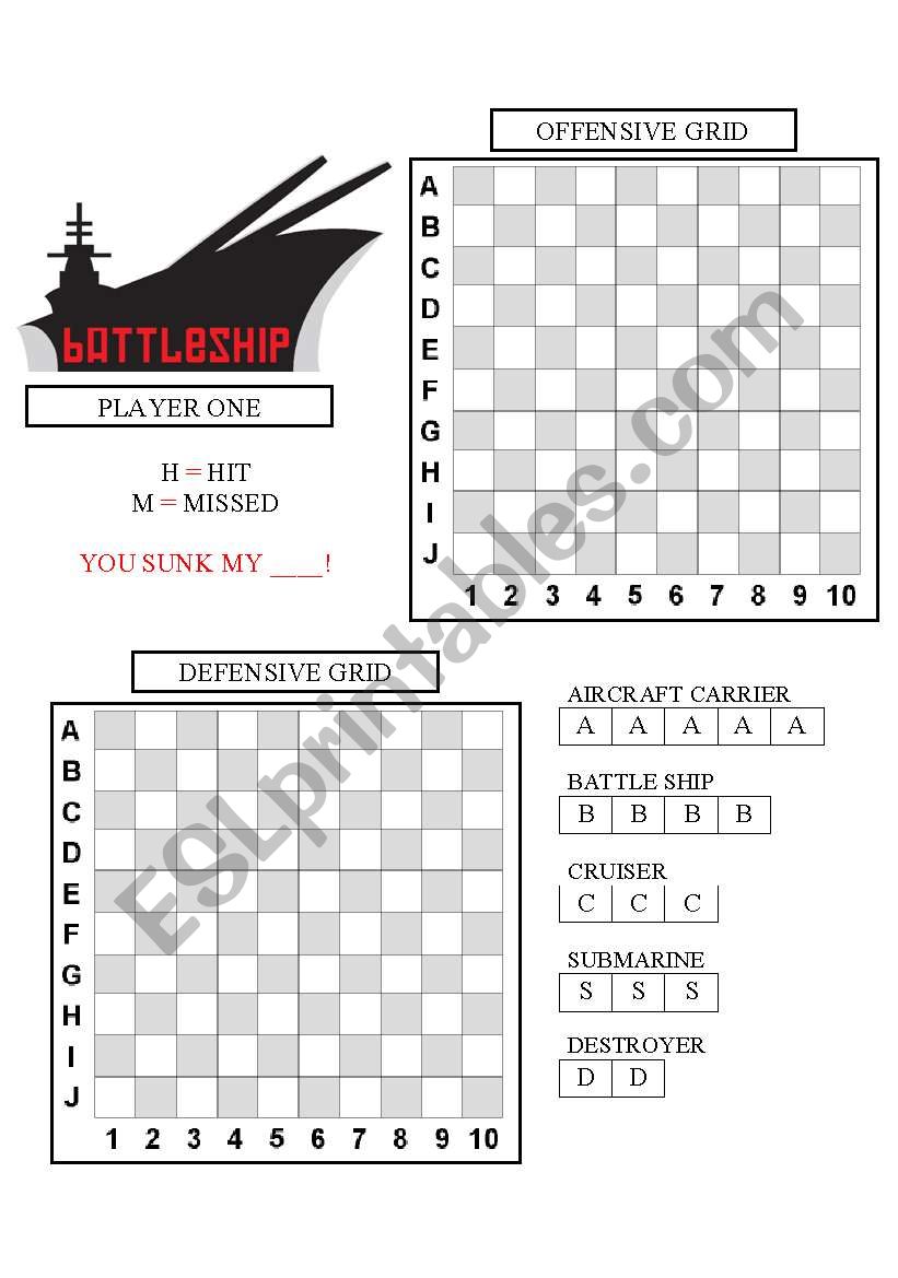 Battleship (for the classroom)