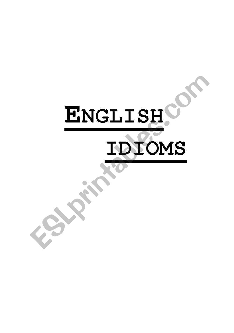 english-idioms-esl-worksheet-by-kinky