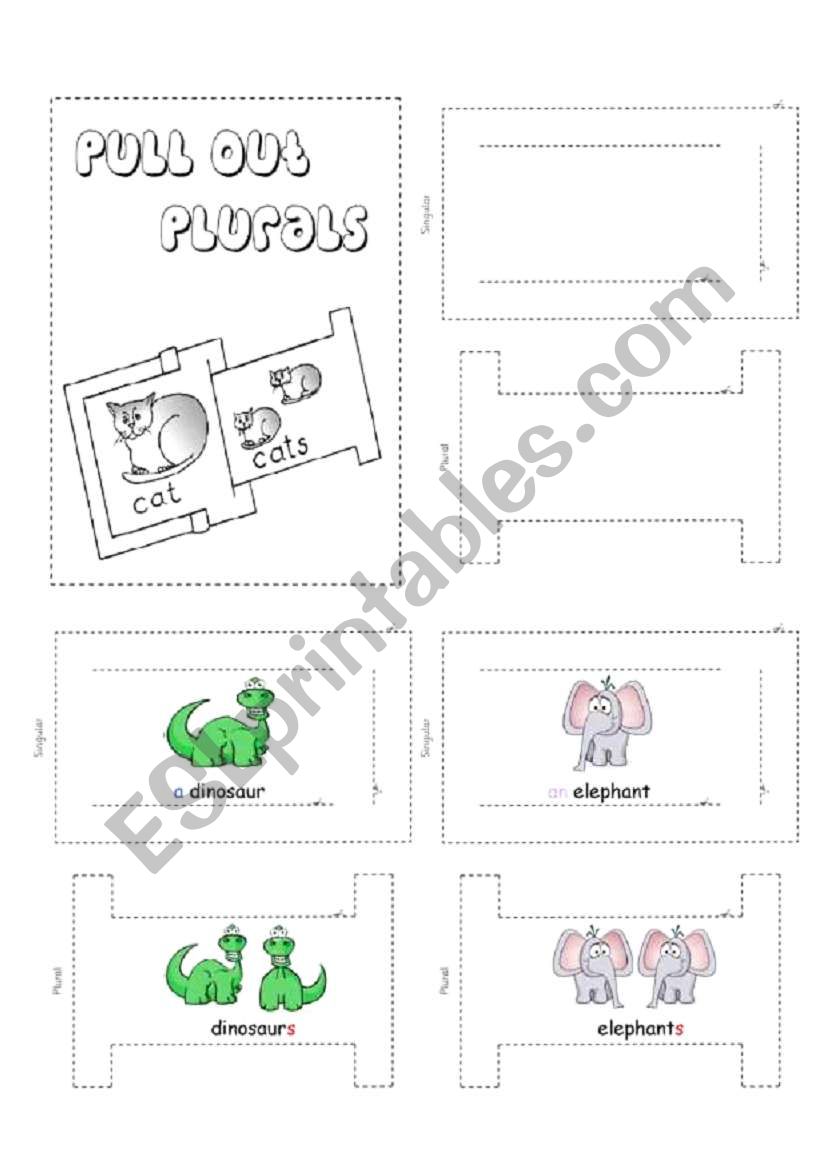 Pull Out Plurals worksheet