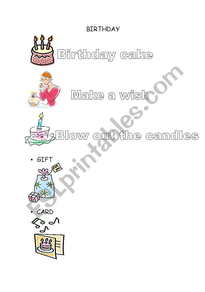 B-day worksheet