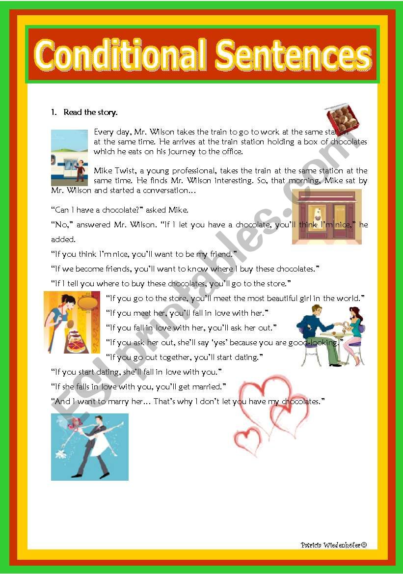 CONDITIONAL SENTENCES worksheet