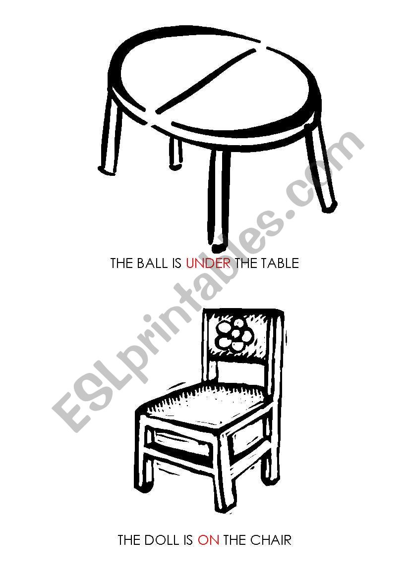 Prepositions worksheet