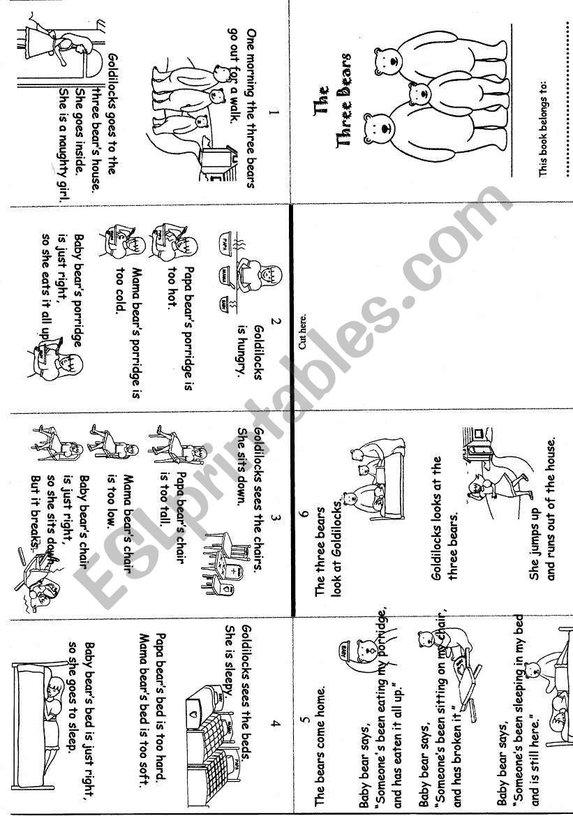 Pocket Book Goldilocks and the Three Bears