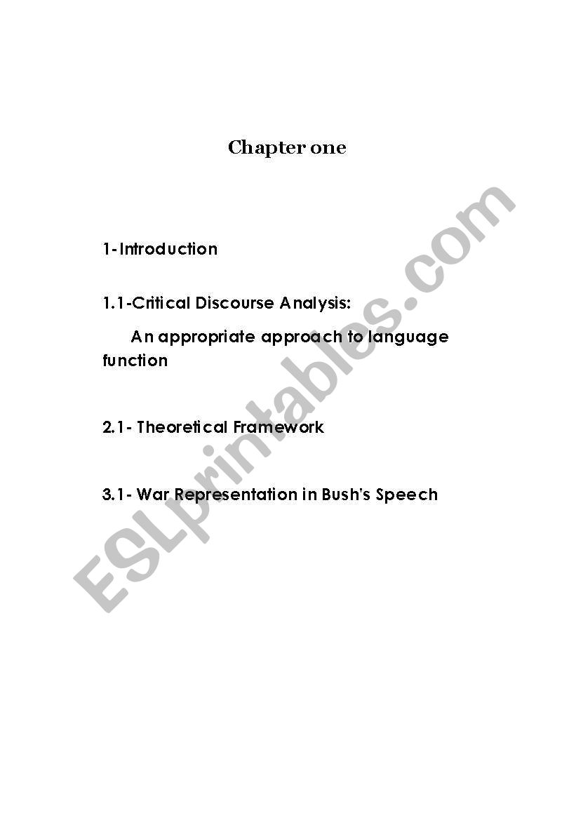 CDA analysis worksheet