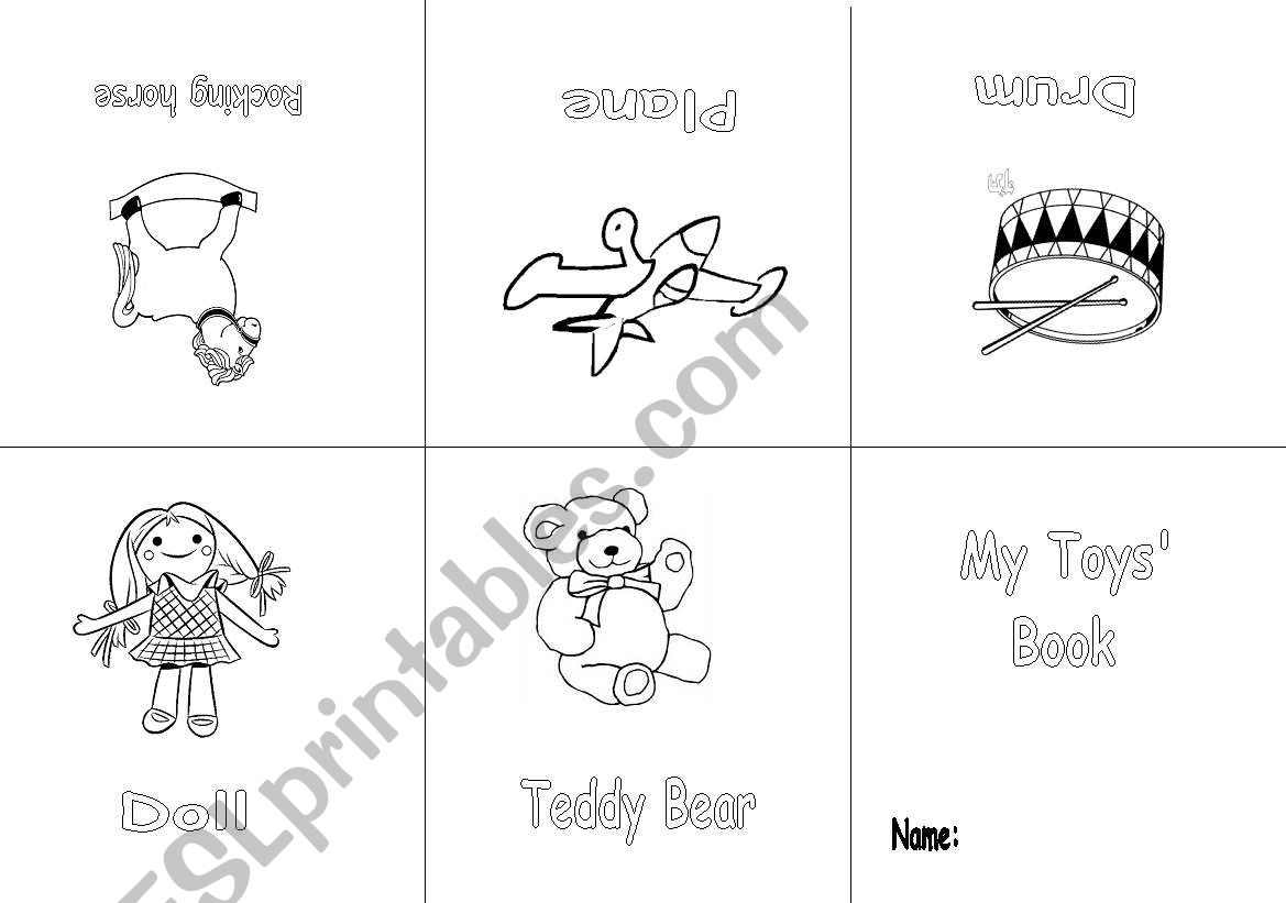 TOYSS MINI BOOK  worksheet