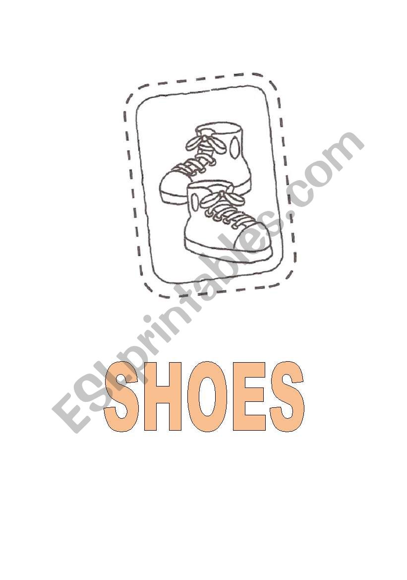 SHOES worksheet