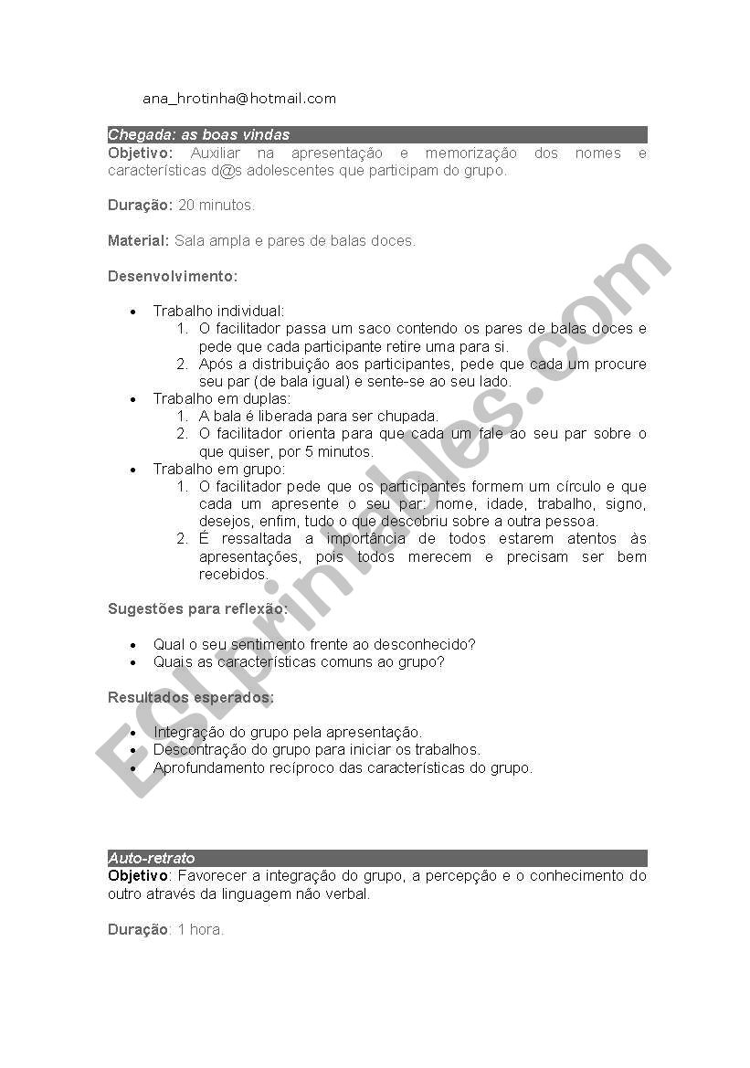 modals worksheet