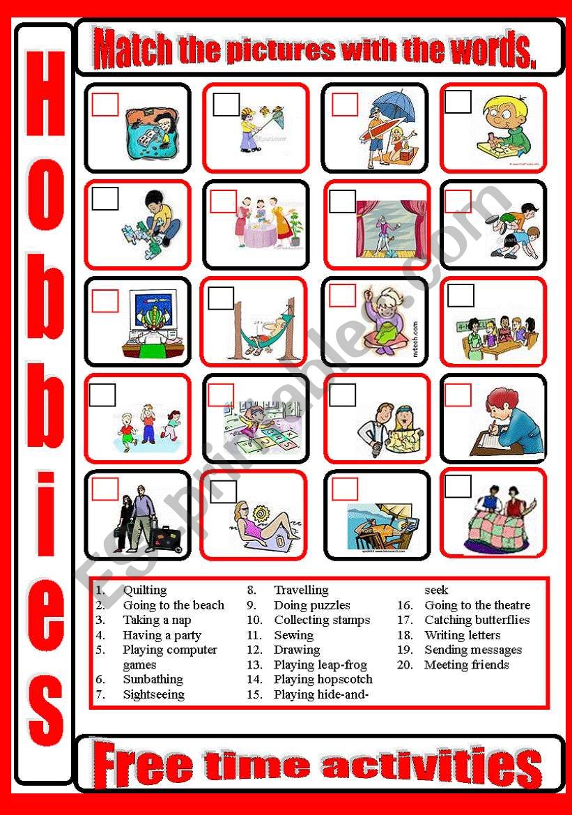 Hobbies_and_free_time_activities_matching_2