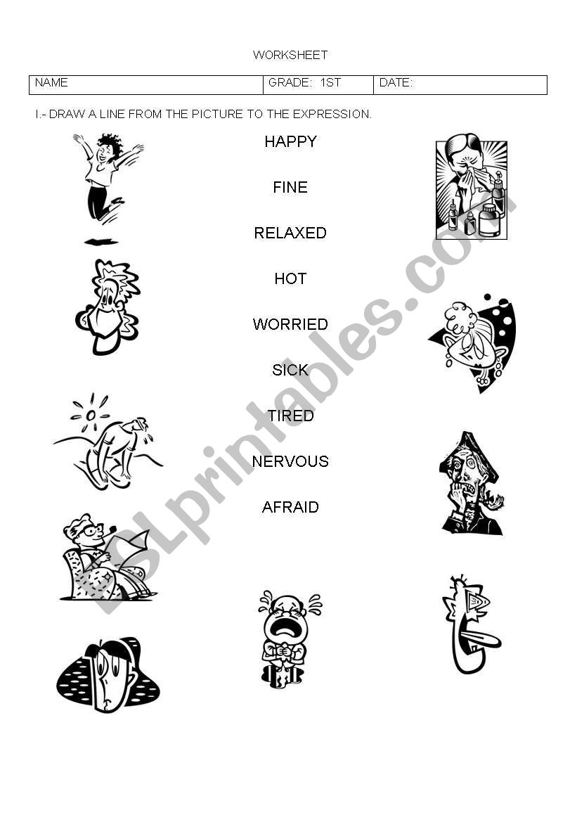 adjectives worksheet