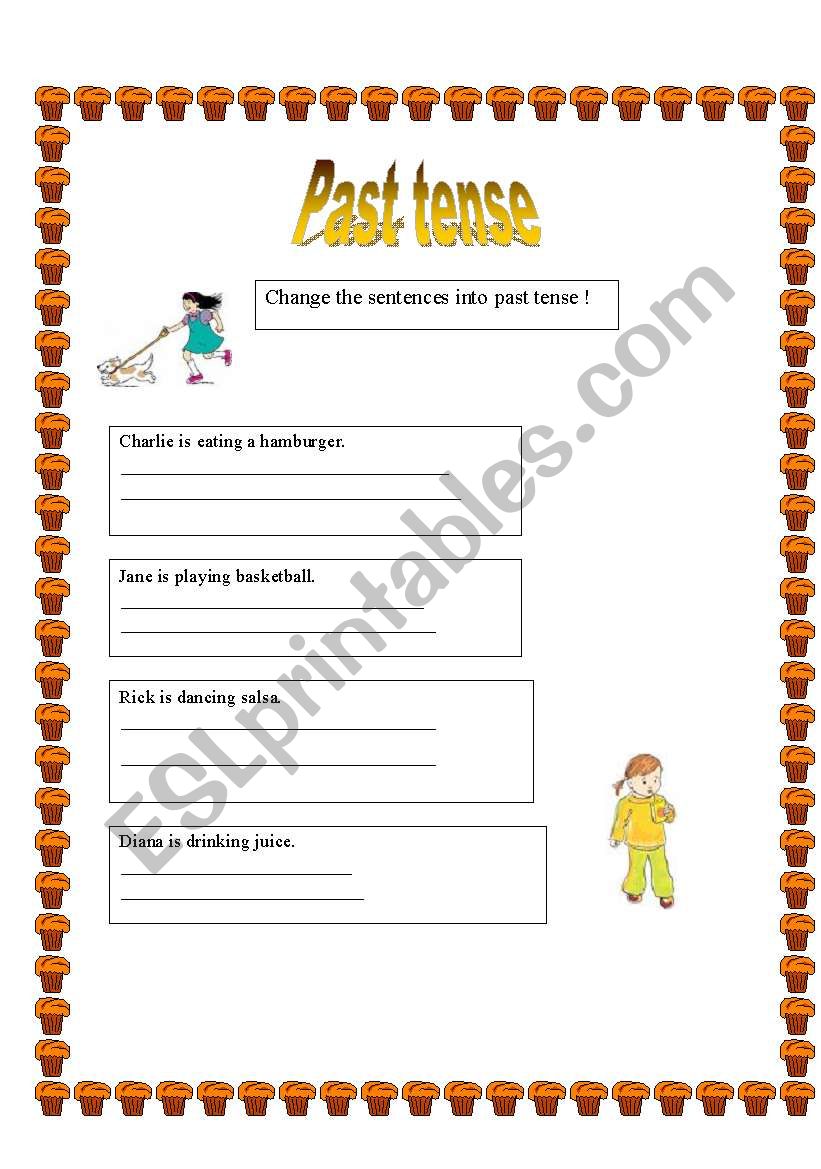 Past tense worksheet