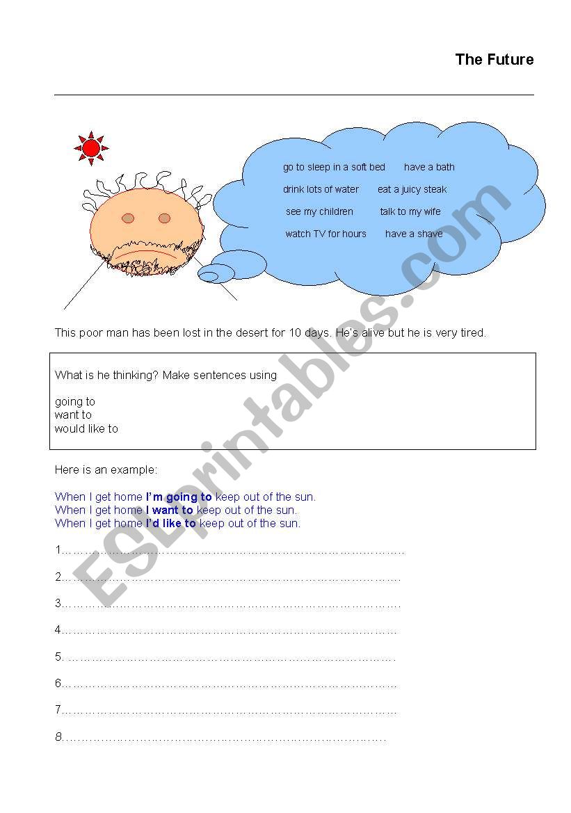 The future worksheet
