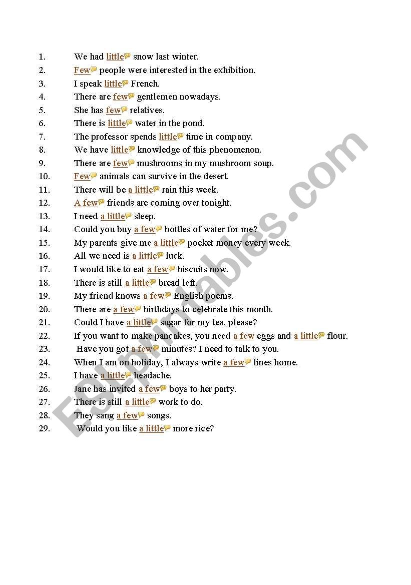 countable-uncountable worksheet
