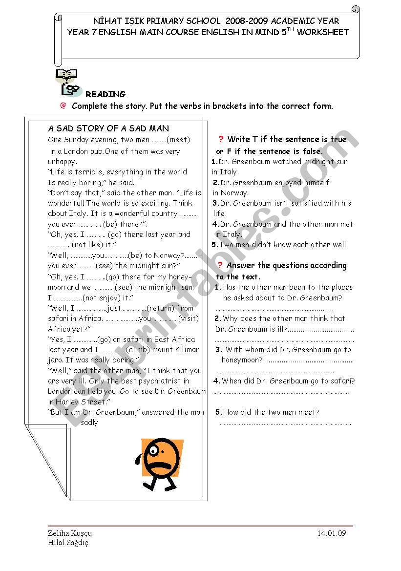 worksheet for 9th graders worksheet