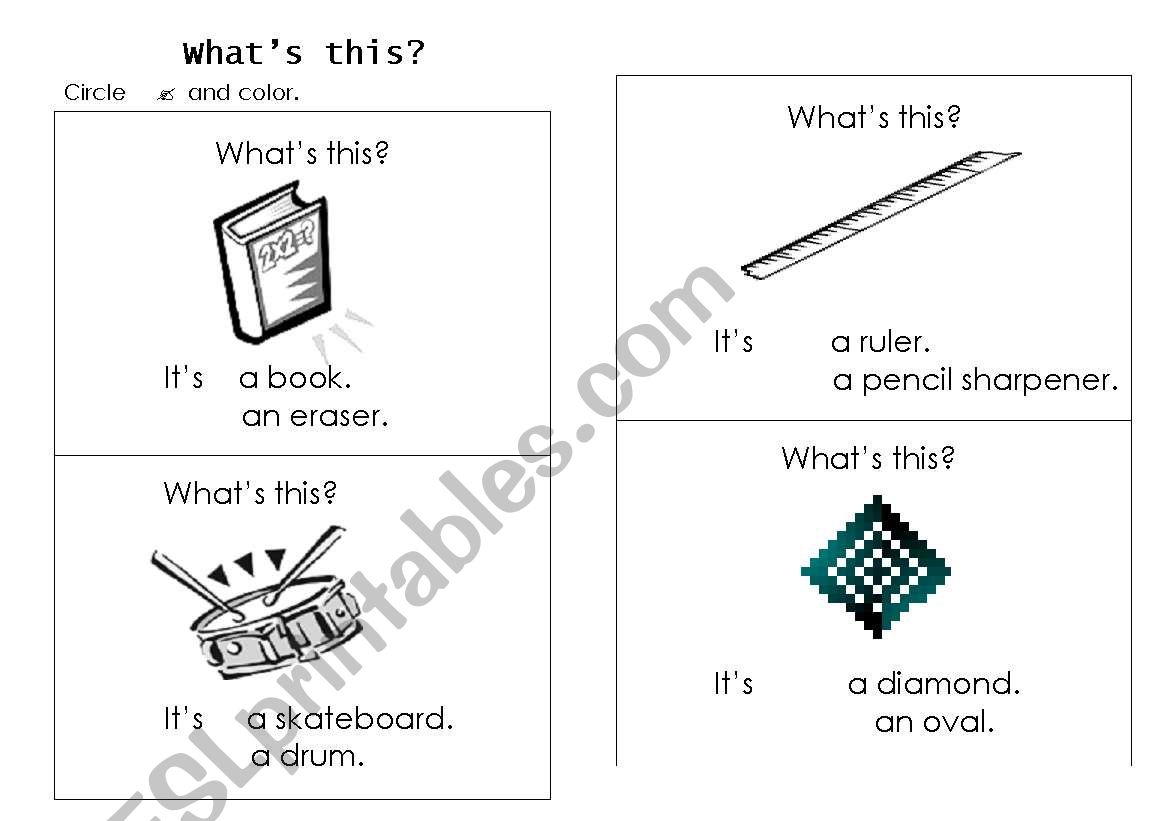 Circle Yes or No worksheet