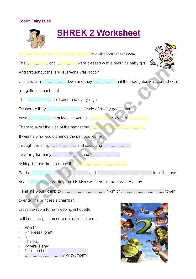 SHREK 2: FAIRY TALES (3pages) PART 2 